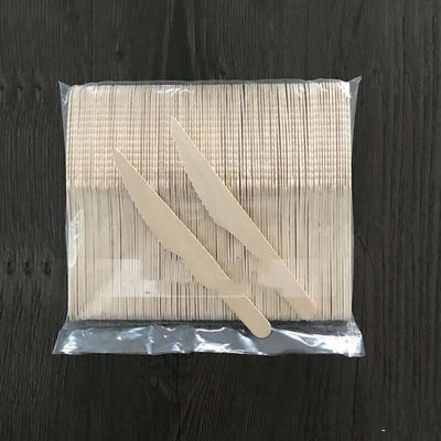 Disposable fork wooden environmental protection tableware knife fork spoon ice cream spoon set