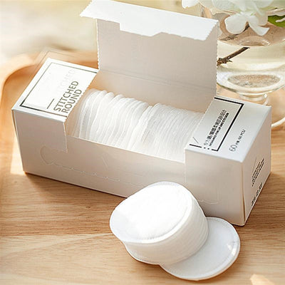 Skincare Friendly Circular Cosmetic Cotton 60 Thin Box