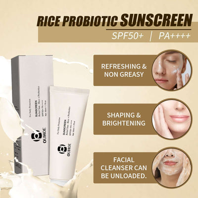 OUHOE Rice Probiotic Protection Cream