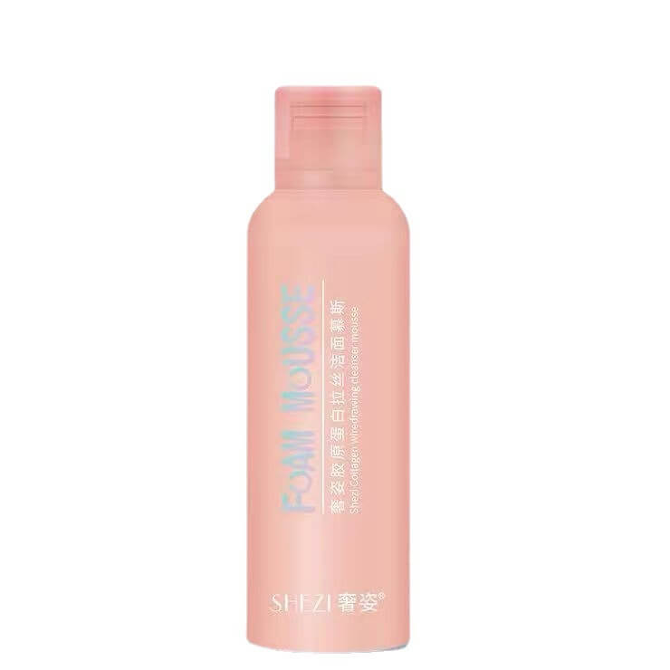 Women's Collagen Brushed Mousse Bubble Facial Cleanser